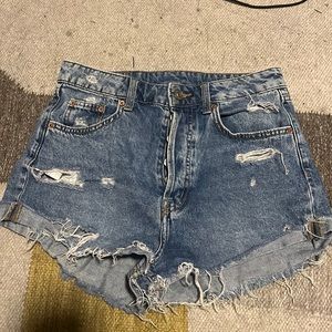Jean shorts